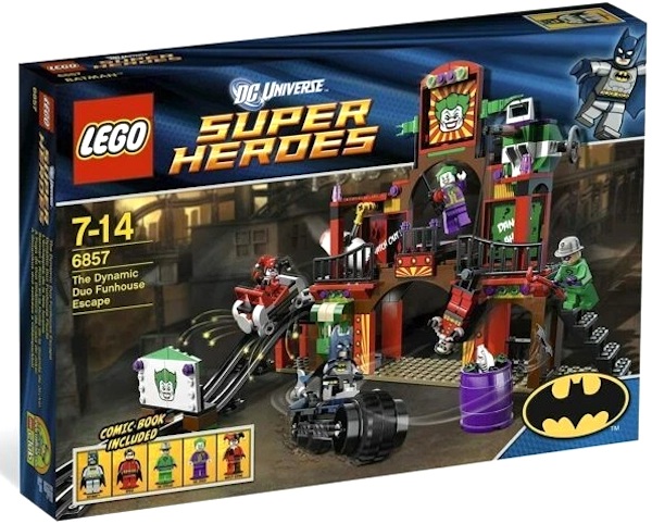 LEGO 6857 DC Comics Super Heroes The Dynamic Duo Funhouse Escape. Click to sell one