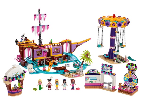 LEGO 41375 Friends Heartlake City Amusement Pier assembled. Click to value yours