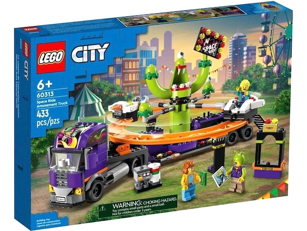LEGO  60313 City Space Ride Amusement Truck