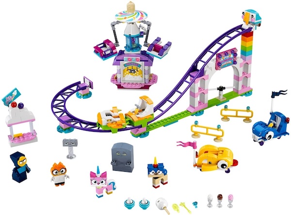 LEGO 41456 Unikitty Unikingdom Fairground Fun assembled. Click to value one