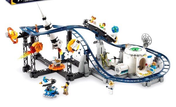 LEGO 31142 Creator Space Roller Coaster assembled. Click to sell or appraise one