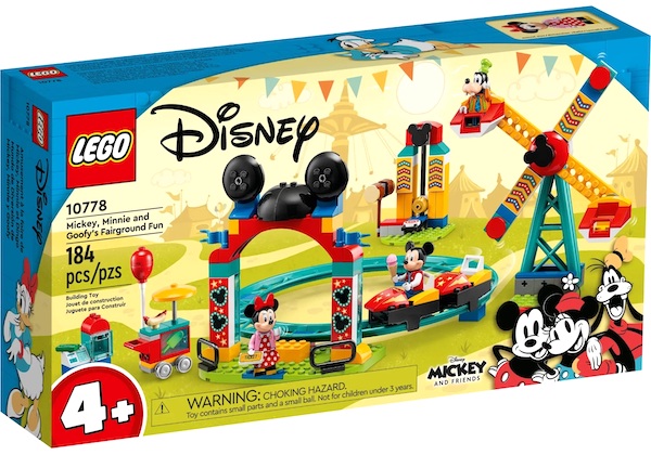LEGO  10778 Disney Mickey, Minnie and Goofy's Fairground Fun
