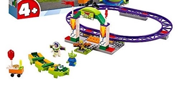 LEGO 10771 Disney Carnival Thrill Coaster  assembled
