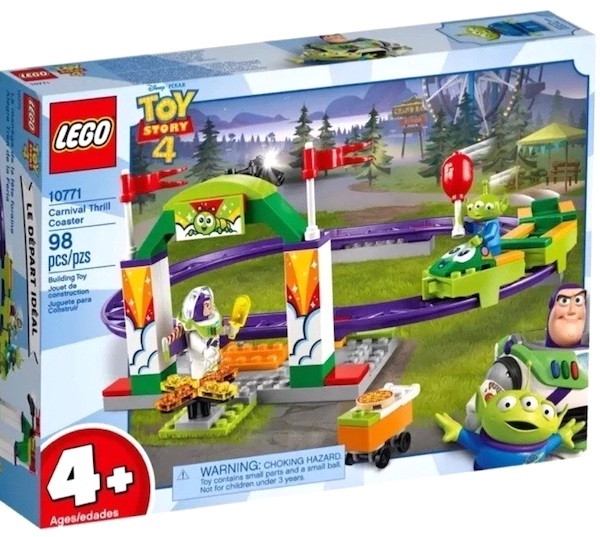 LEGO  10771 Disney Carnival Thrill Coaster