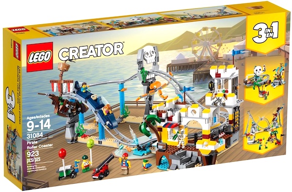 LEGO 31084 Creator Pirate Roller Coaster. Click to value yours or sell it