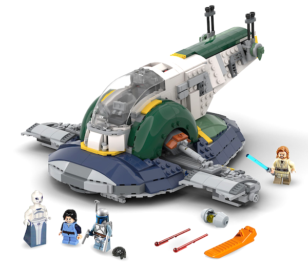 Star Wars LEGO Jango Fett's Slave 1 out of the box. Click to appraise yours free