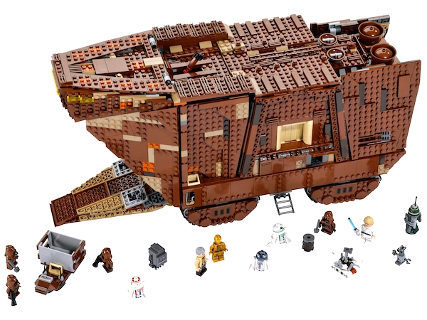 LEGO Star Wars Sandcrawler built. Click to appraise yours