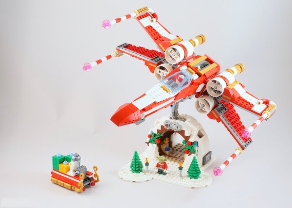 LEGO Star Wars Christmas X-Wing employee gift in 2019. Click to have yours appraised