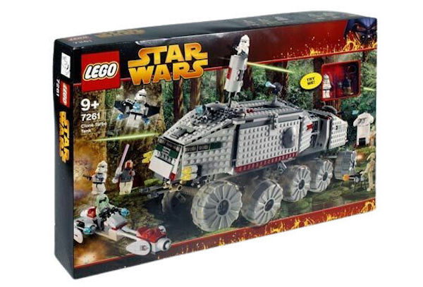 LEGO Star Wars: Clone Turbo Tank 72611 (2005). Click for appraisal