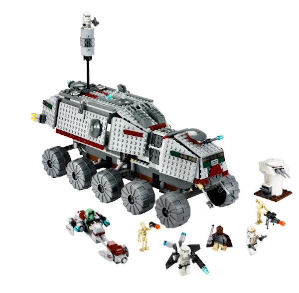 LEGO Star Wars: Clone Turbo Tank 72611 built. Click for appraisal