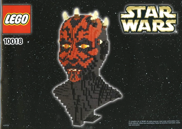 LEGO Star Wars: Darth Maul 10018 (2001). Click to have yours valued