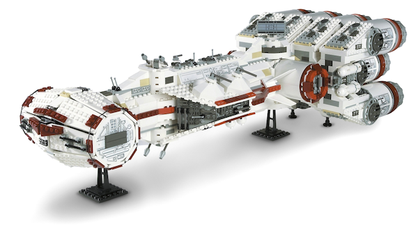 LEGO Star Wars Rebel Blockade Runner out of the box. Click to appraise yours FREE