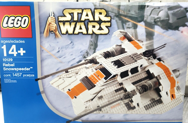 LEGO Star Wars: Rebel Snowspeeder 10129 (2003). Click for a free valuation