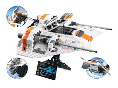 LEGO Star Wars: Rebel Snowspeeder 10129 built. Click for a free valuation
