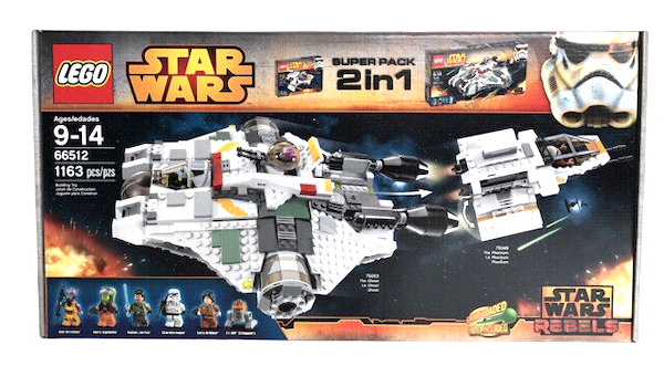 Star Wars LEGO Rebels 2-in-1 66512. Click to have yours appraised