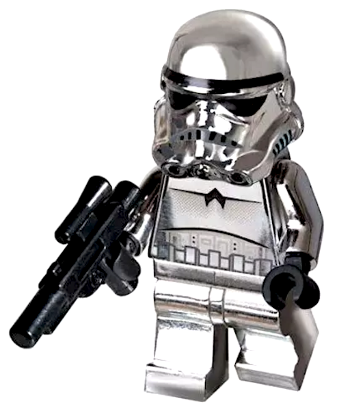 LEGO Promotional Toys R Us Chrome Stormtrooper. Click to appraise yours FREE