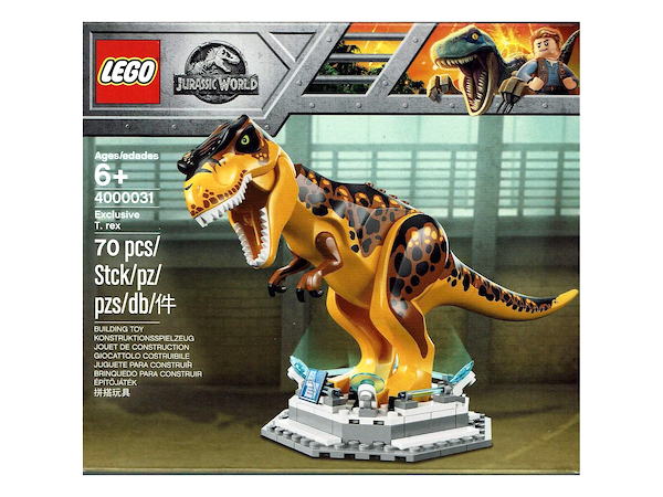LEGO Jurassic World Fallen Kingdom Exclusive T-rex. Click to have yours appraised FREE!