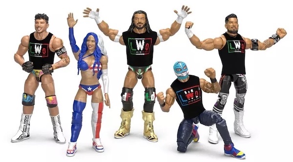 WWE Elite Creations Latino World Order (LWO) Action Figure 5-Pack out of the box. Click for appraisal