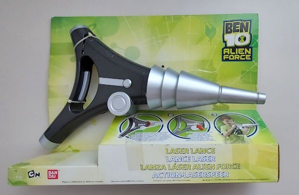 Ben 10 Alien Force Laser Lance. Click for valuation