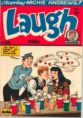 Laugh Comics #20 (#1): Renamed from Black Hood Comics. Click to value or sell one