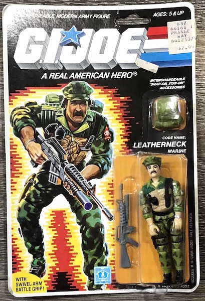 G.I. Joe Leatherneck Action Figure. Click for a free appraisal