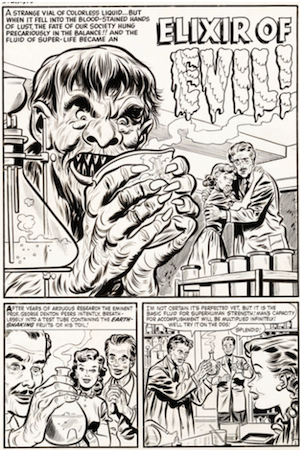 Witches Tales #13: 7-Page story by Lee Elias