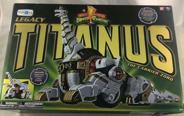 Toys R Us Exclusive Power Rangers Mighty Morphin Legacy Titanus. Click for a free appraisal of yours