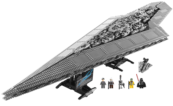 Lego 10221 Star Wars Super Star Destroyer out of the box. Click to value yours