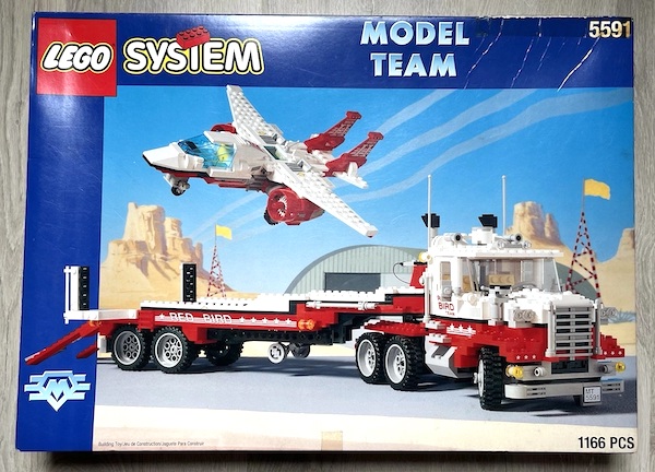 LEGO 5591 Model Team Mach II Red Bird Rig. Click to value yours
