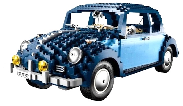 LEGO 10187 Advanced models Volkswagen Beetle assembled. Click to value or sell one