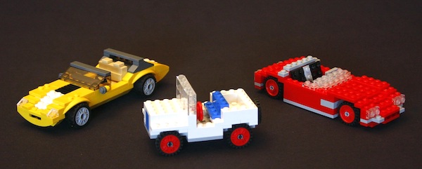 LEGO 4000000 Inside Tour Cars assembled. Click to value or sell yours
