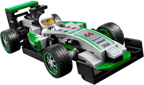 LEGO 75995 Speed Champions Mercedes AMG Petronas Team Gift assembled. Click to value or sell yours