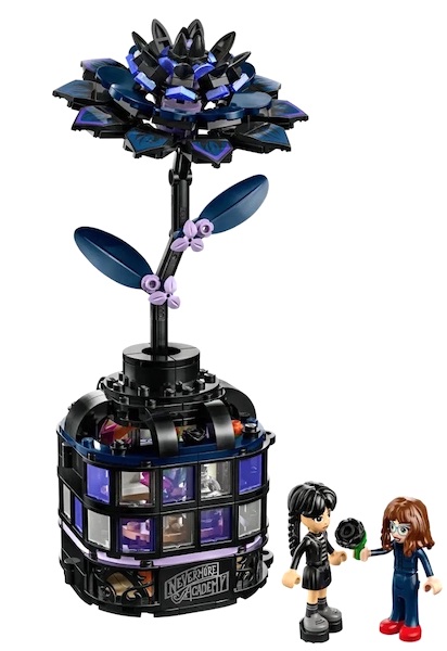 LEGO 76784 Black Dahlia Flower assembled. Click to sell or value one