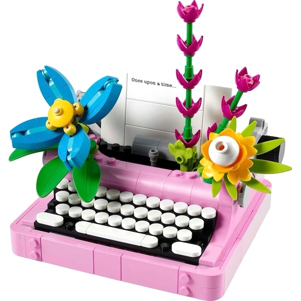 LEGO 31169 Typewriter with Flowers assembled. Click to sell one