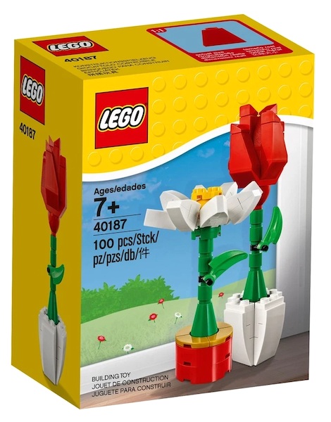 LEGO 40187 Flower Display. Click to have your LEGO appraised