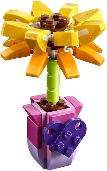 LEGO 30404 Friendship Flower assembled. Click to appraise LEGO collections