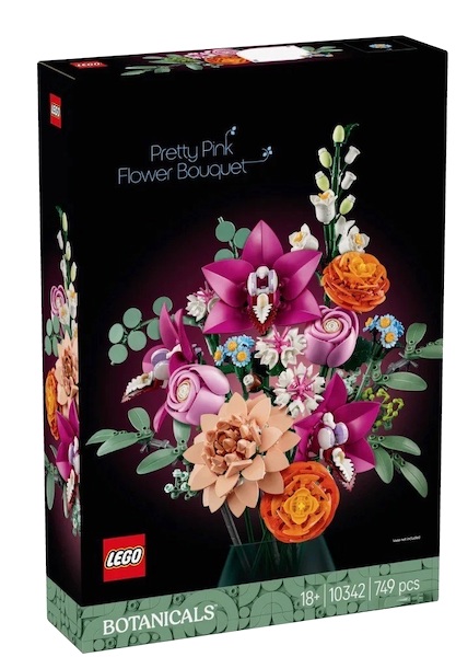 LEGO 10342 Pretty Pink Flower Bouquet. Click to value yours