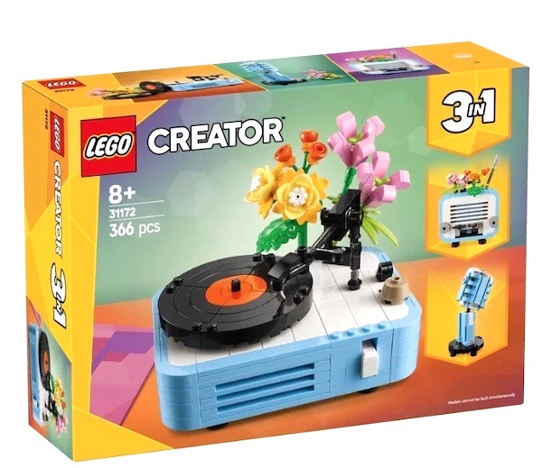 LEGO 31172 Record Player with Flowers. Click to sell or value yours