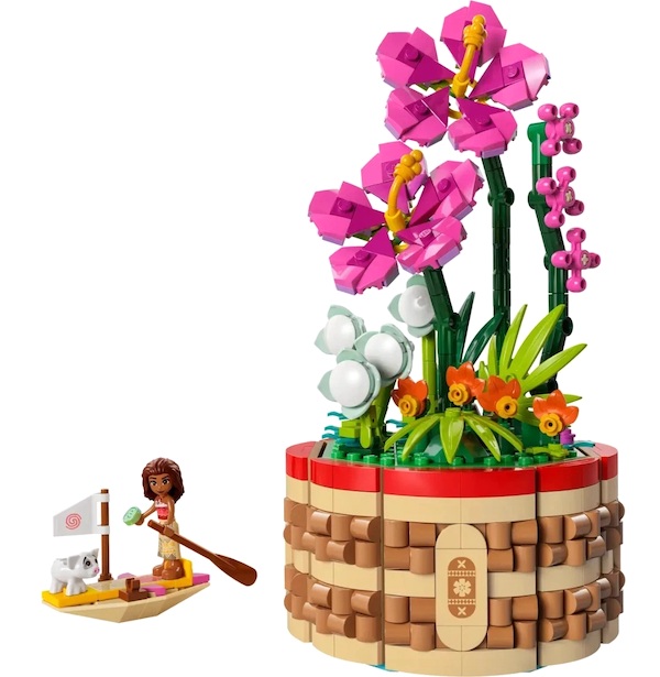 LEGO 43252 Moana's Flowerpot assembled. Click to sell or value yours