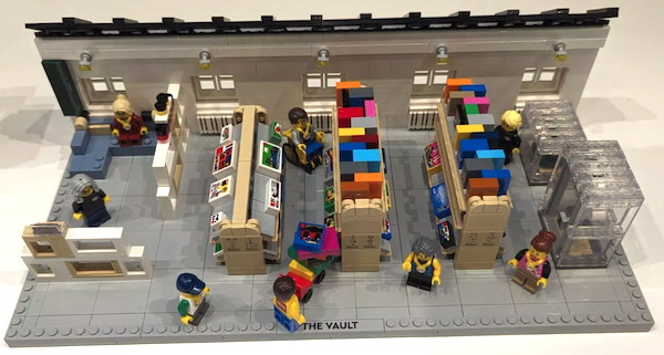 Lego Inside Tour 2024 Exclusive The Vault Set out of the box. Click to appraise yours