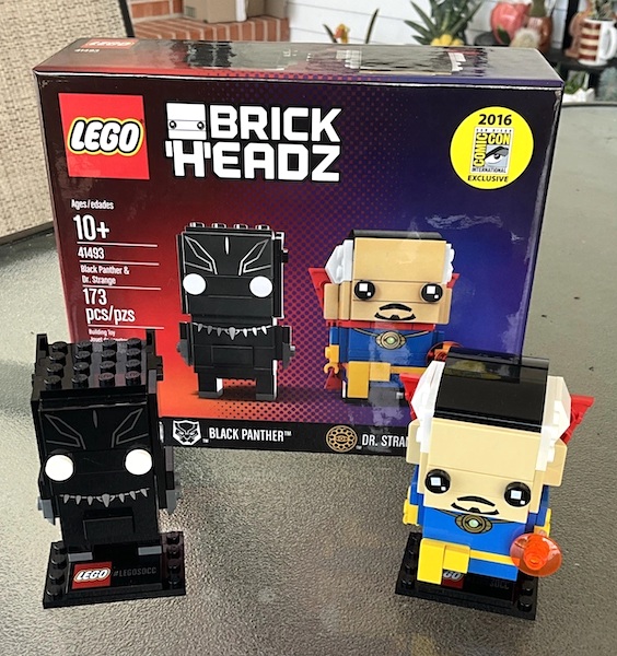 LEGO 41493 Black Panther & Doctor Strange assembled. Click to sell or value yours