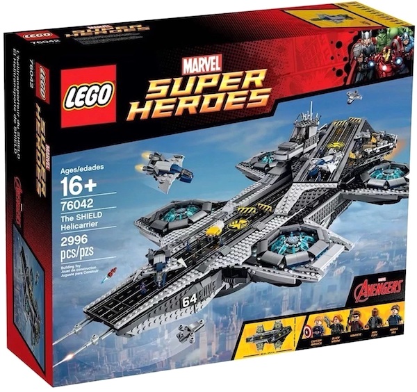 LEGO 76042 The SHIELD Helicarrier. Click to value one or get a cash price
