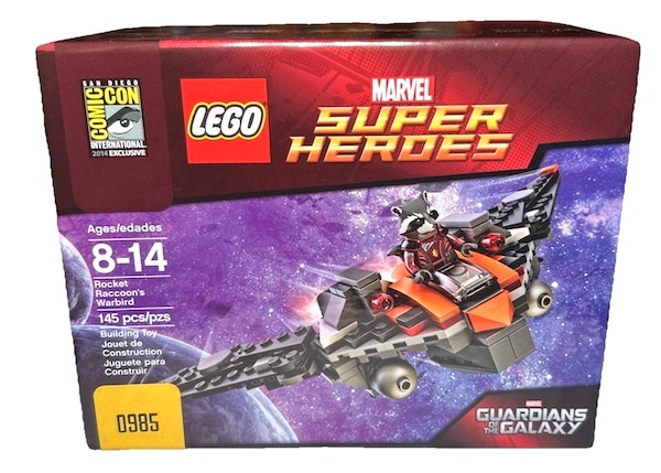 LEGO 2014 SDCC Exclusive Rocket Raccoon's Warbird. Click to value or sell one