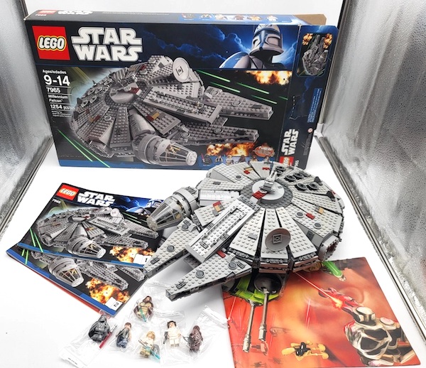 LEGO Star Wars 7965 Millennium Falcon assembled. Click to value or sell your copy