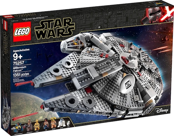 LEGO Star Wars 75257 Millennium Falcon. Click to value or sell one