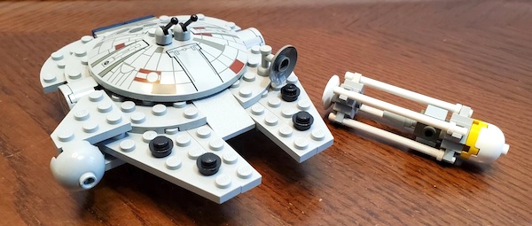 LEGO Star Wars 4488 Millennium Falcon assembled. Click to value or sell one today