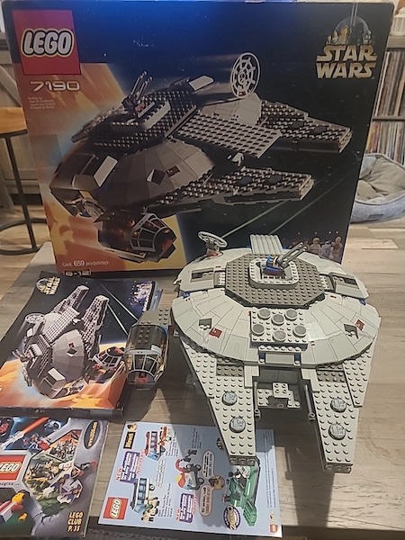 LEGO Star Wars 7190 Millennium Falcon assembled. Click to value or sell yours