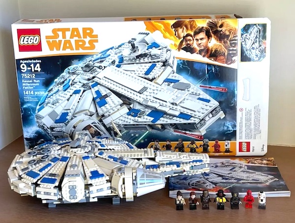 LEGO Star Wars 75212 Kessel Run Millennium Falcon assembled. Click to value or sell one