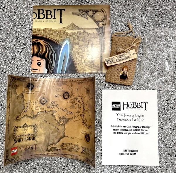 LEGO 2012 SDCC Hobbit Bilbo Baggins Minifigure. Click to value yours, or sell it