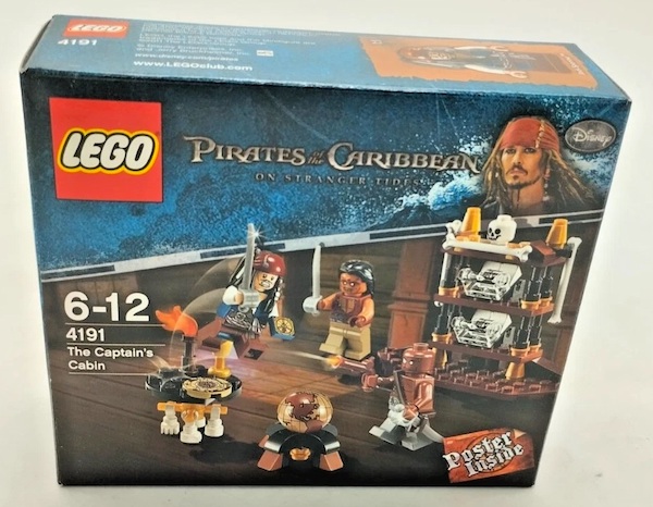 LEGO 4191 Pirates of Caribbean Captain's Cabin. Click to sell or appraise yours